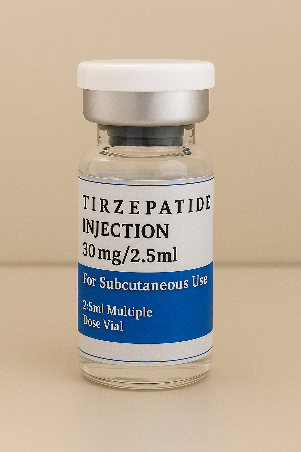 Tirzepatide 30mg | 1 Box = 10 Vials – FDA Certified