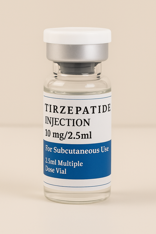 Tirzepatide 10mg | 1 Box = 10 Vials – FDA Certified