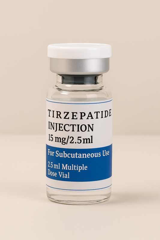 Tirzepatide 15mg | 1 Box = 10 Vials – FDA Certified