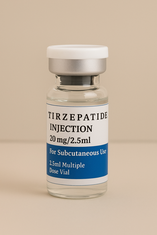 Tirzepatide 20mg | 1 Box = 10 Vials – FDA Certified