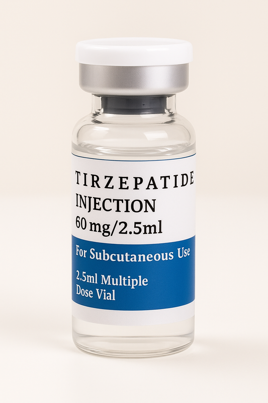 Tirzepatide 60mg | 1 Box = 10 Vials – FDA Certified